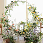 Round Metal Arch Garden Arbors Climbing Rose Circle Wedding Backdrop Stand Party Decoration Background Stand