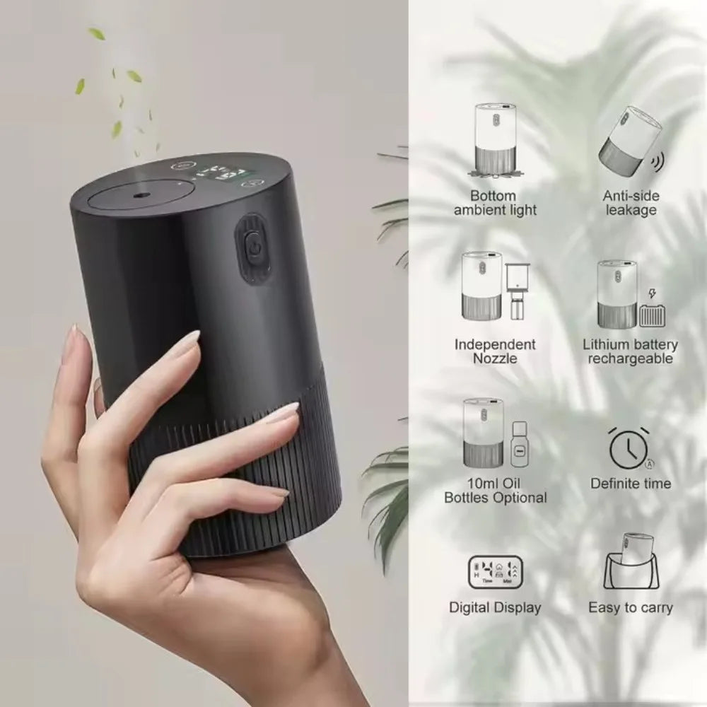 Portable Essential Oil Diffuser Rechargeable