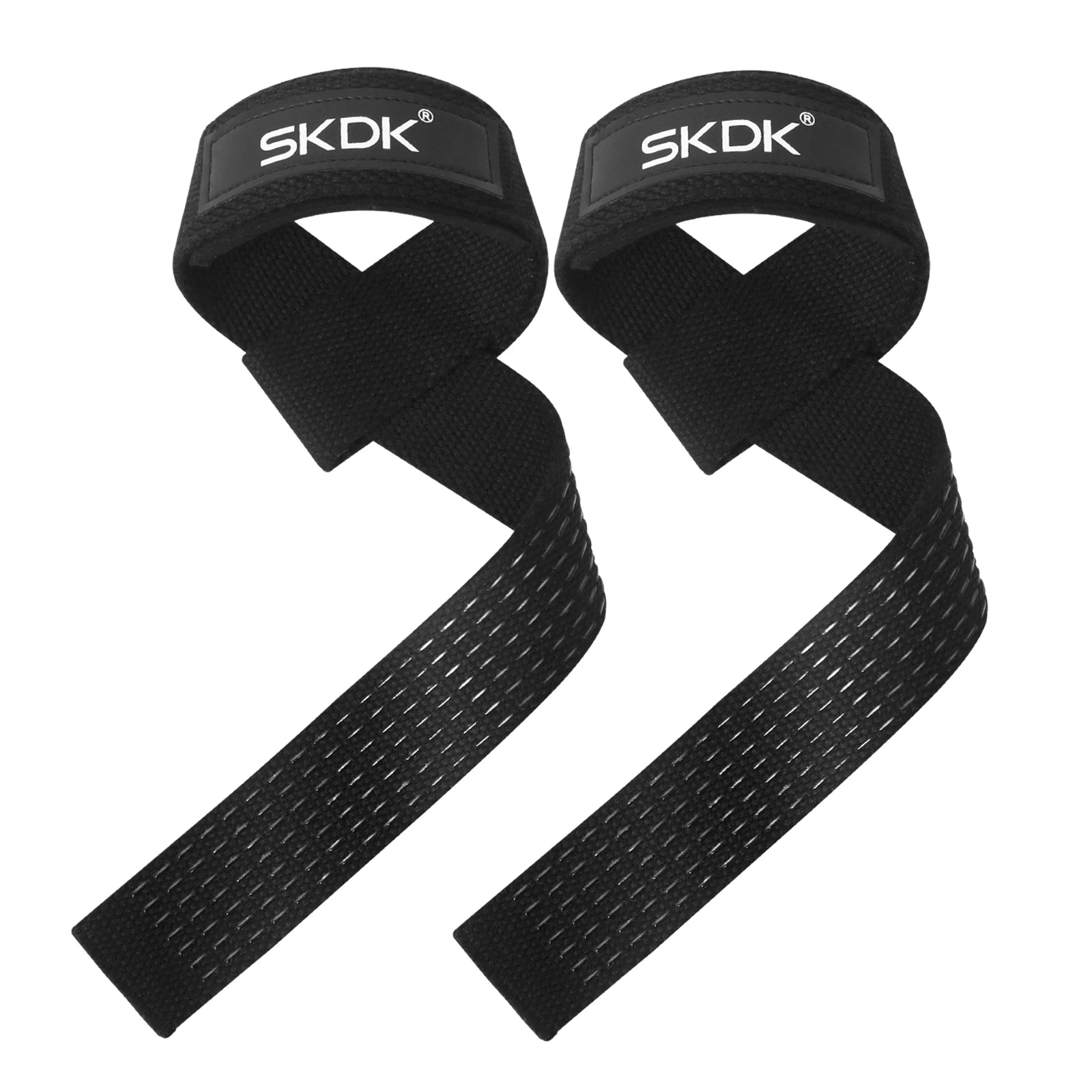 Weightlifting Straps Anti-Slip Silicone Lifting Wrist Straps