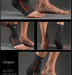 JINGBA SUPPORT 1 PCS 3D Compression Nylon Strap Belt Ankle Protector