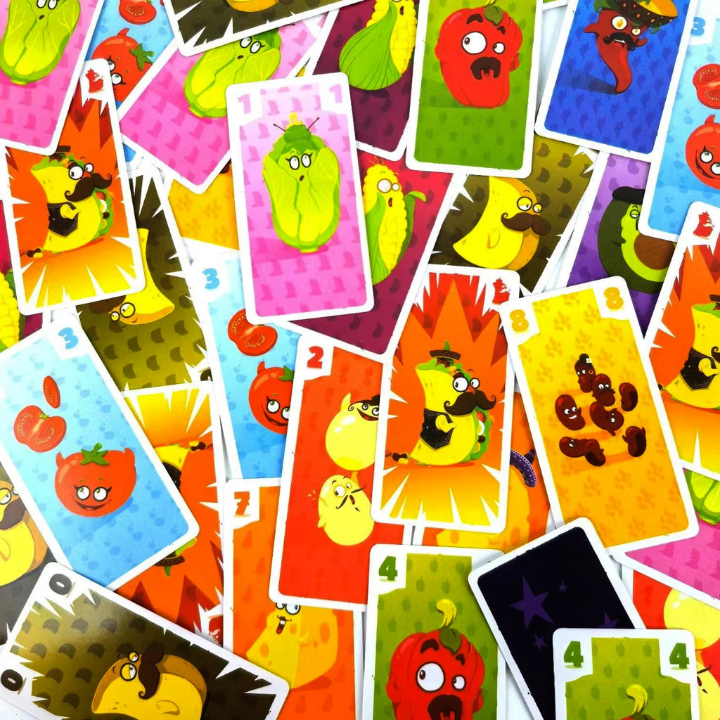 Hot Games TACOLOCO Crazy Taco Strategy Family Chessboard Game 2-5 People Casual Party Card Game in Chinese and English