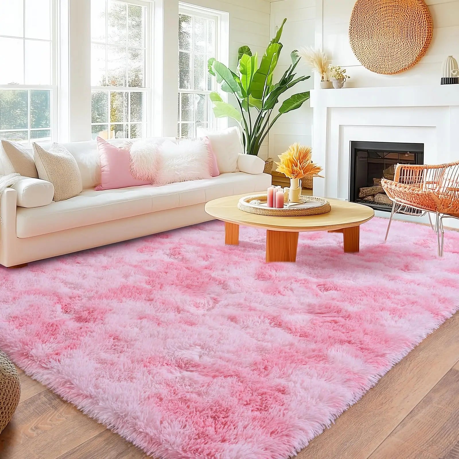 Long Plush Carpet For Living Room Sofa Area Rugs Modern Ultra-Soft Fluffy Floor Mat Kids Bedroom Bedside Rugs Home Decor Gray