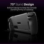 Skull & Co. GripCase SD Protective Case Standable Cover Soft Material Shell for Steam Deck EDC Case Carring Bag for Steam OLED