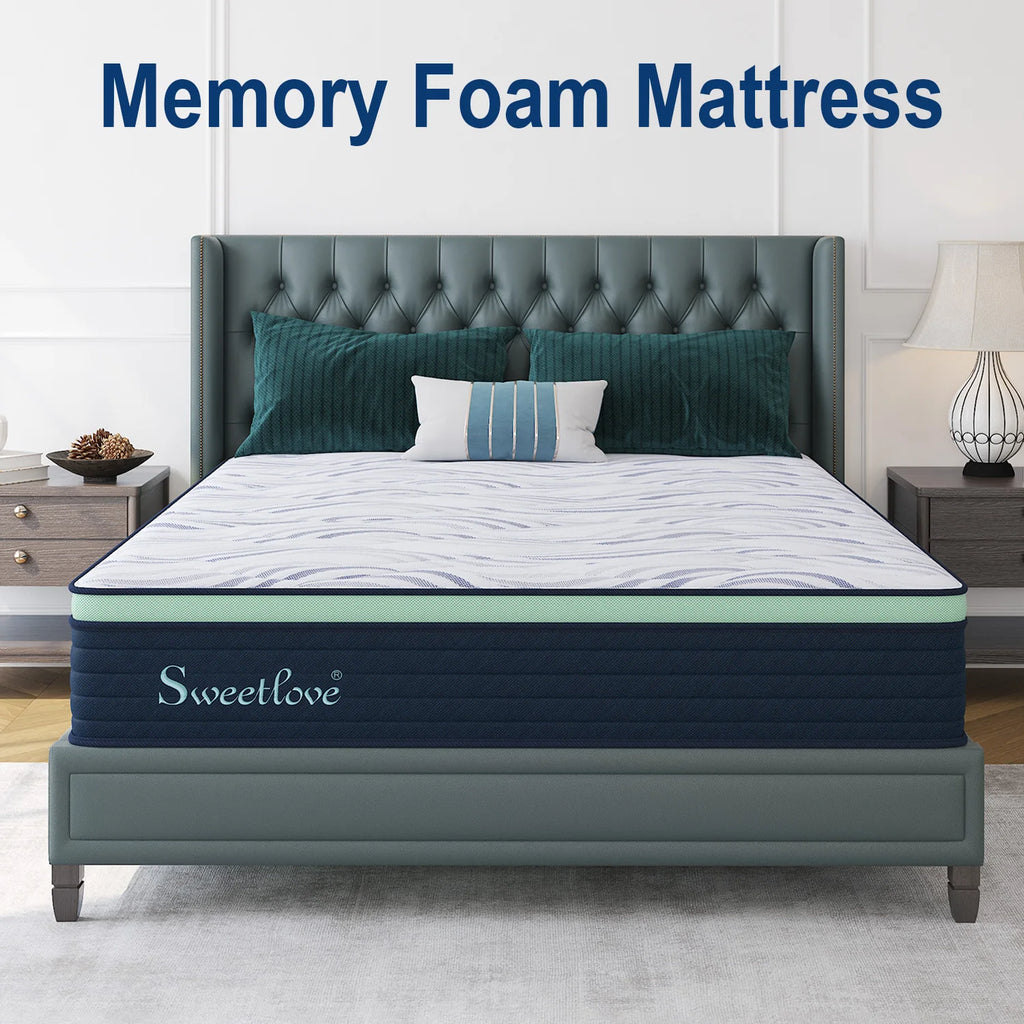 Queen Double King Single Bed Mattress Memory Foam No Spring