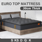 Gel Memory Foam Mattress Queen Double King Single Bed Pocket Spring Foam 30cm