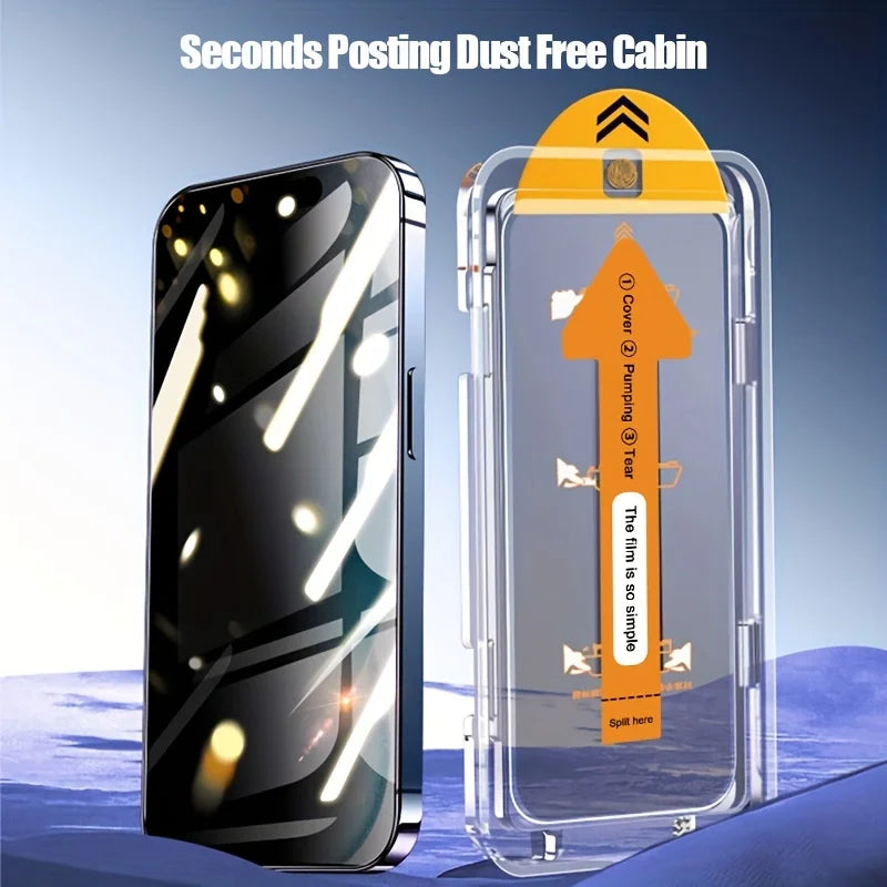 Privacy Screen Protector For iPhone 17 Pro Max 16 15 11 12 13 14 16e Anti-Spy Tempered Glass iPhone17 Pro 16 Plus 12 Mini XS XR