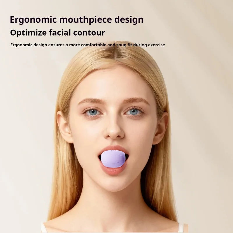 Silicone Jaw Trainer Masseter Ball Face Neck Exerciser