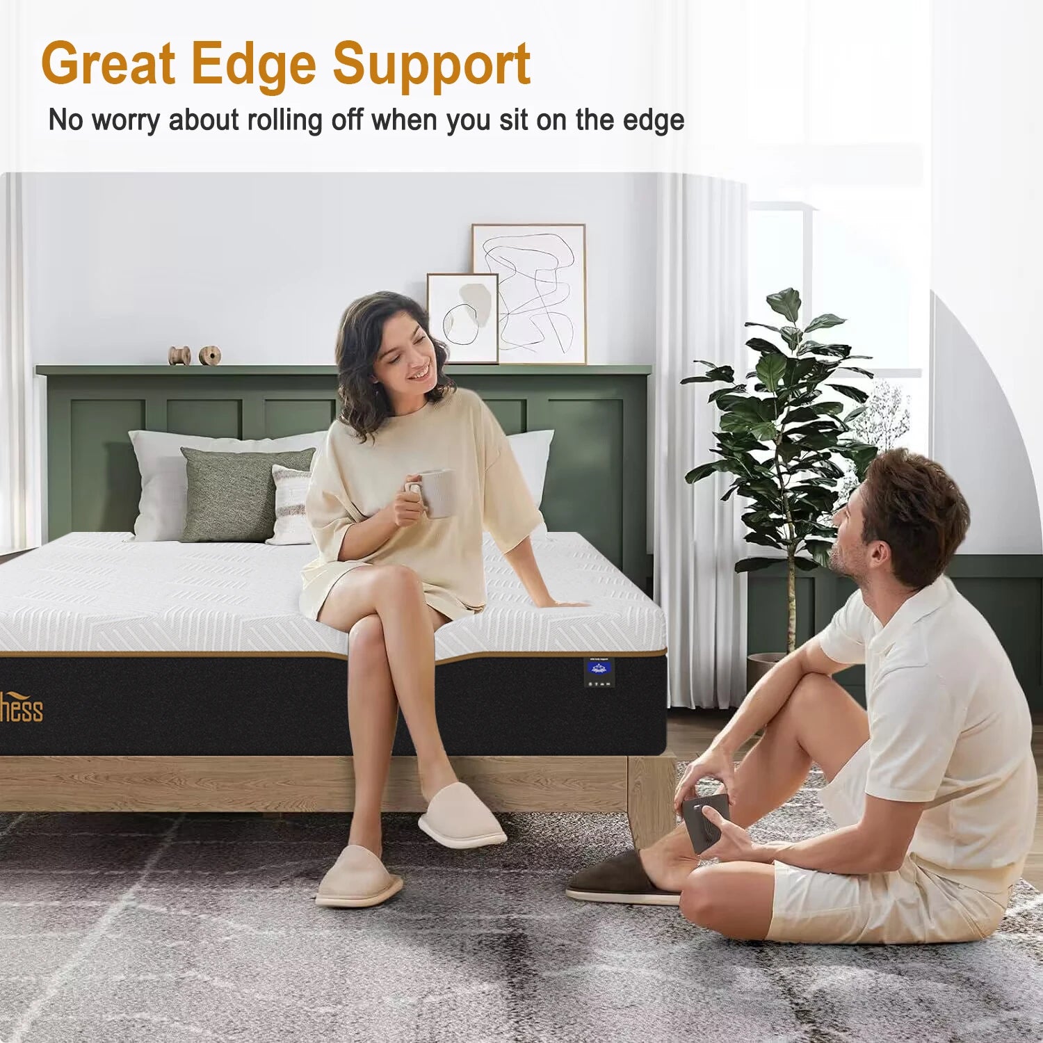 Duchess Mattress Double Size Bed Mattress EuroTop Memory Foam No Spring