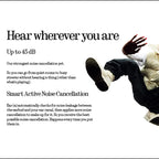 Global Version Nothing Ear (a) Bluetooth Earphone  45dB Active Noise Cancelling ANC Dynamic 42.5 hours listening Fashion Design
