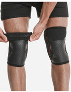AOLIKES Knee Sleeves for Weightlifting & Powerlifting (7mm Pair) For Men & Women - Knee Wraps for Weight Lifting, Squats