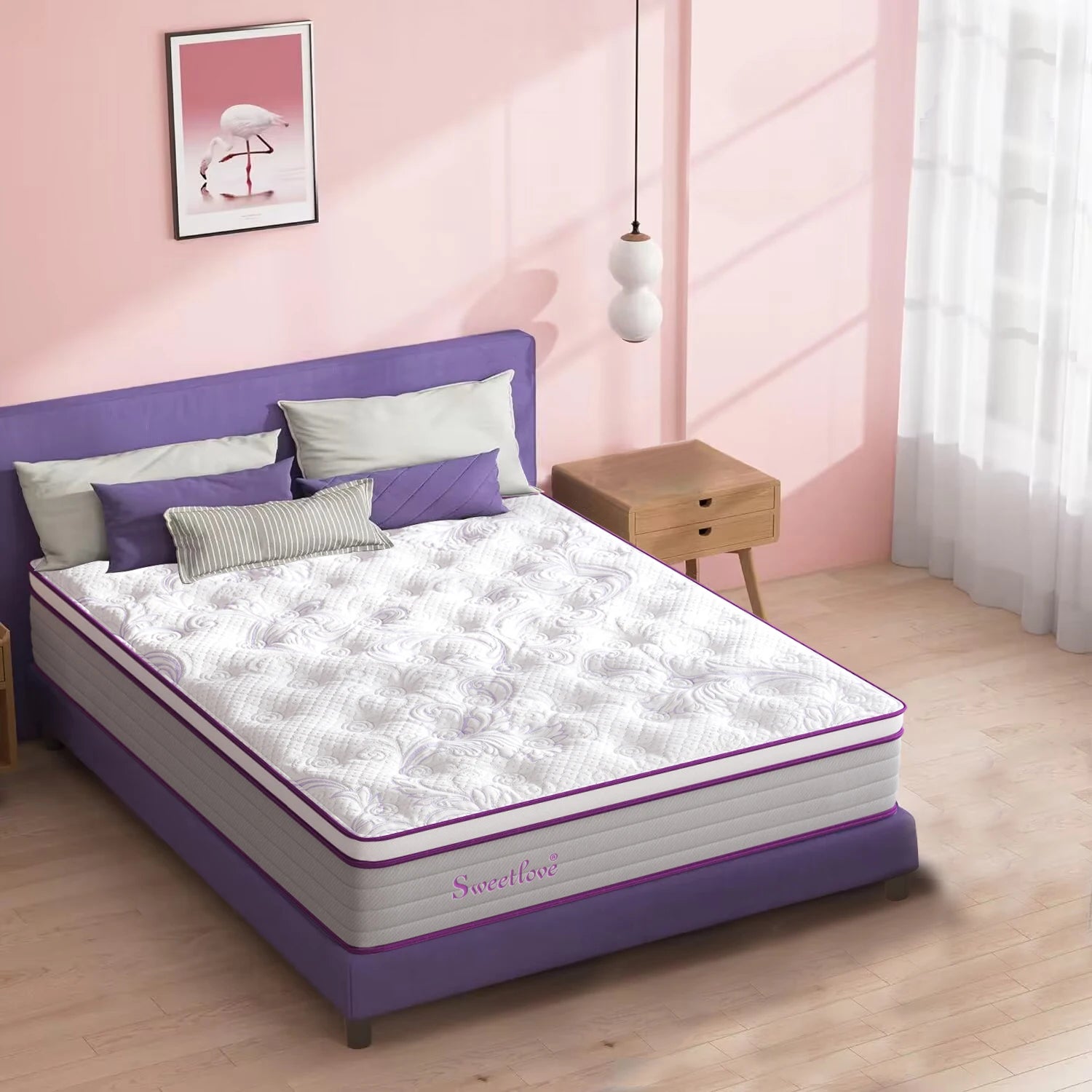 Queen Double King Single Bed Mattress Memory Foam No Spring Medium Firm