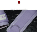 Leather Fitness Ankle Straps Adjustable Cuffs Gym