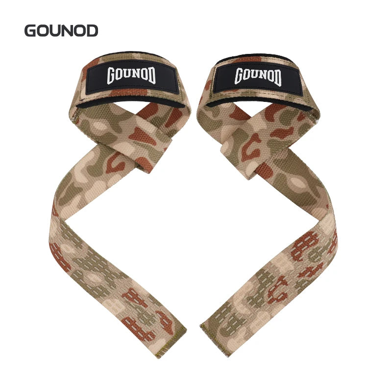 Weightlifting Straps Anti-Slip Silicone Lifting Wrist Straps