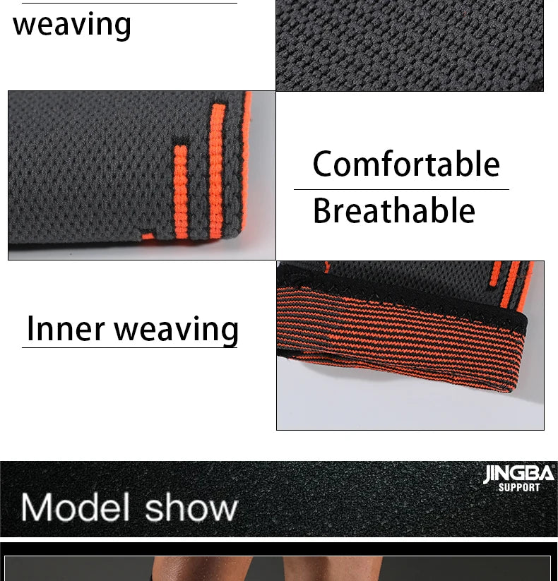 JINGBA SUPPORT 1 PCS 3D Compression Nylon Strap Belt Ankle Protector