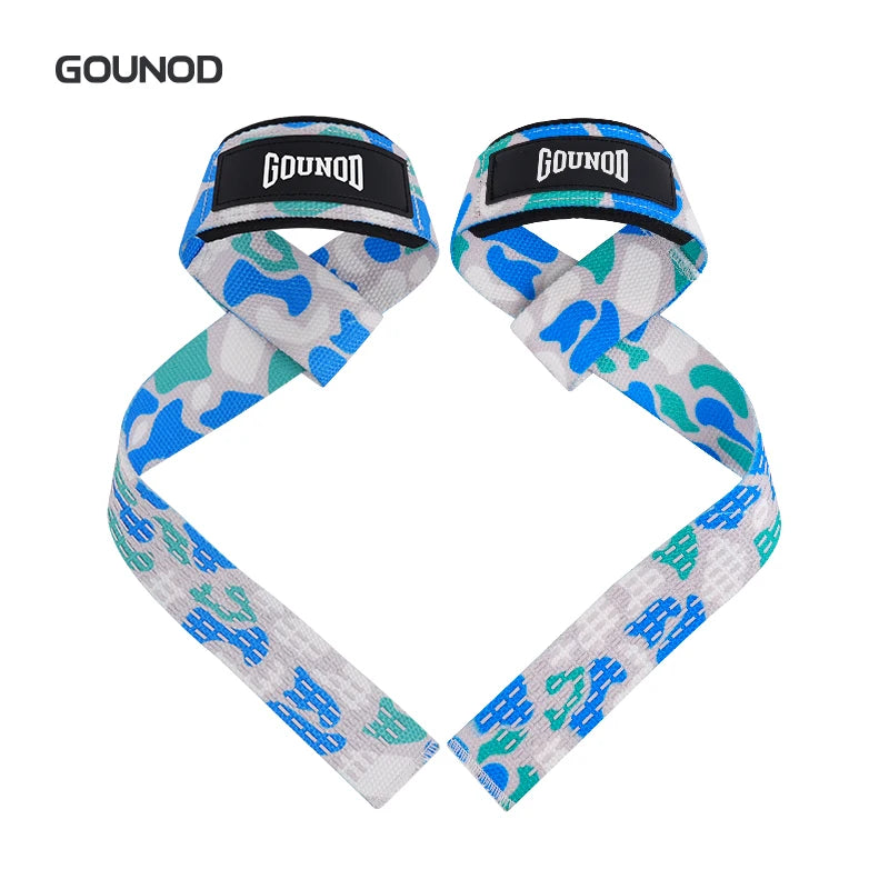 Weightlifting Straps Anti-Slip Silicone Lifting Wrist Straps
