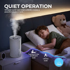 ROUNY Air Humidifier, 4L Large Capacity Ultrasonic Humidifier