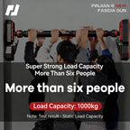 No Drill Doorway Pull Up Bar Heavy Duty Load with Wide Support Pads for Home Gym Strength Training
