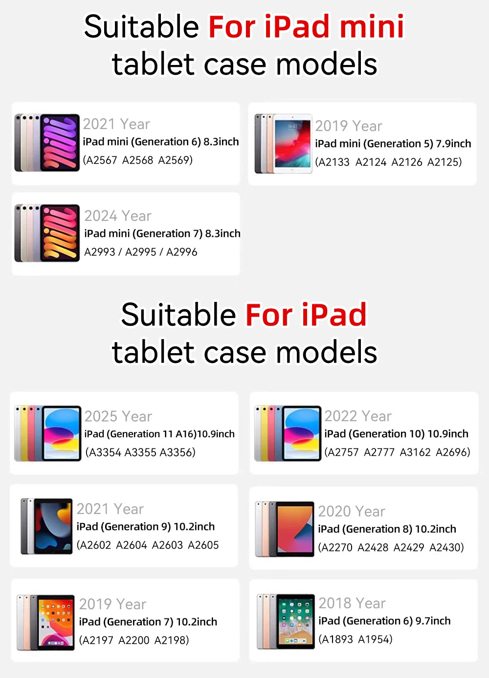 For iPad iPad Air11 13 M4 M3 M2 A16 2025 Air 4/5/6th iPad Pro11 13 12.9 10th Gen 7/8/9th 10.9 10.5 10.2 9.7 Y Fold Magnetic Case