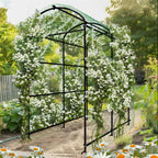 Cucumber Trellis for Garden Vegetable Trellis,U-Shaped Metal Garden Trellis Arch Plant Grow Support Frame for Climbing