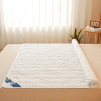 Waterproof Mattress Protector - Breathable Noiseless Mattress Cover Pad with 4 Elastic Corner Straps Fits up to 40 cm deep