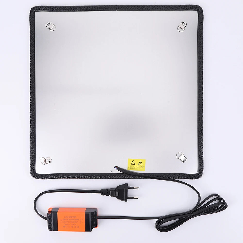 45W Square Full Spectrum Plant Light with Hook LED Grow Light Full Spectrum Plant Lamp for Indoor Gardening Vegetables Grow Tent
