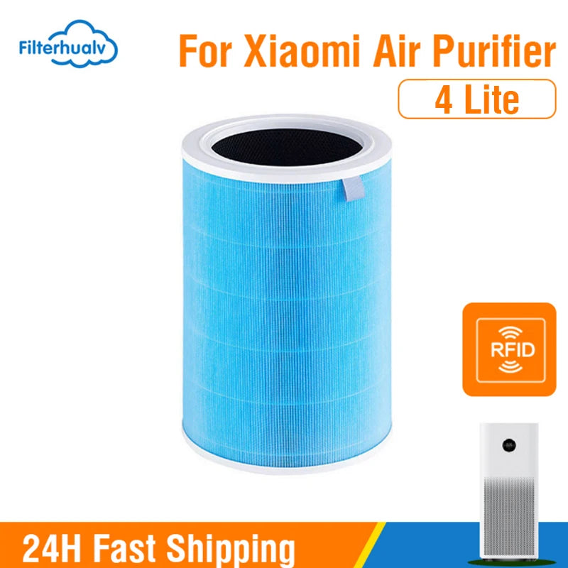 Air Filter For Xiaomi Air Purifier 4 Lite  For Mijia Air Purifier Filter PM 2.5 With Activated Carbon Filter  4 Lite