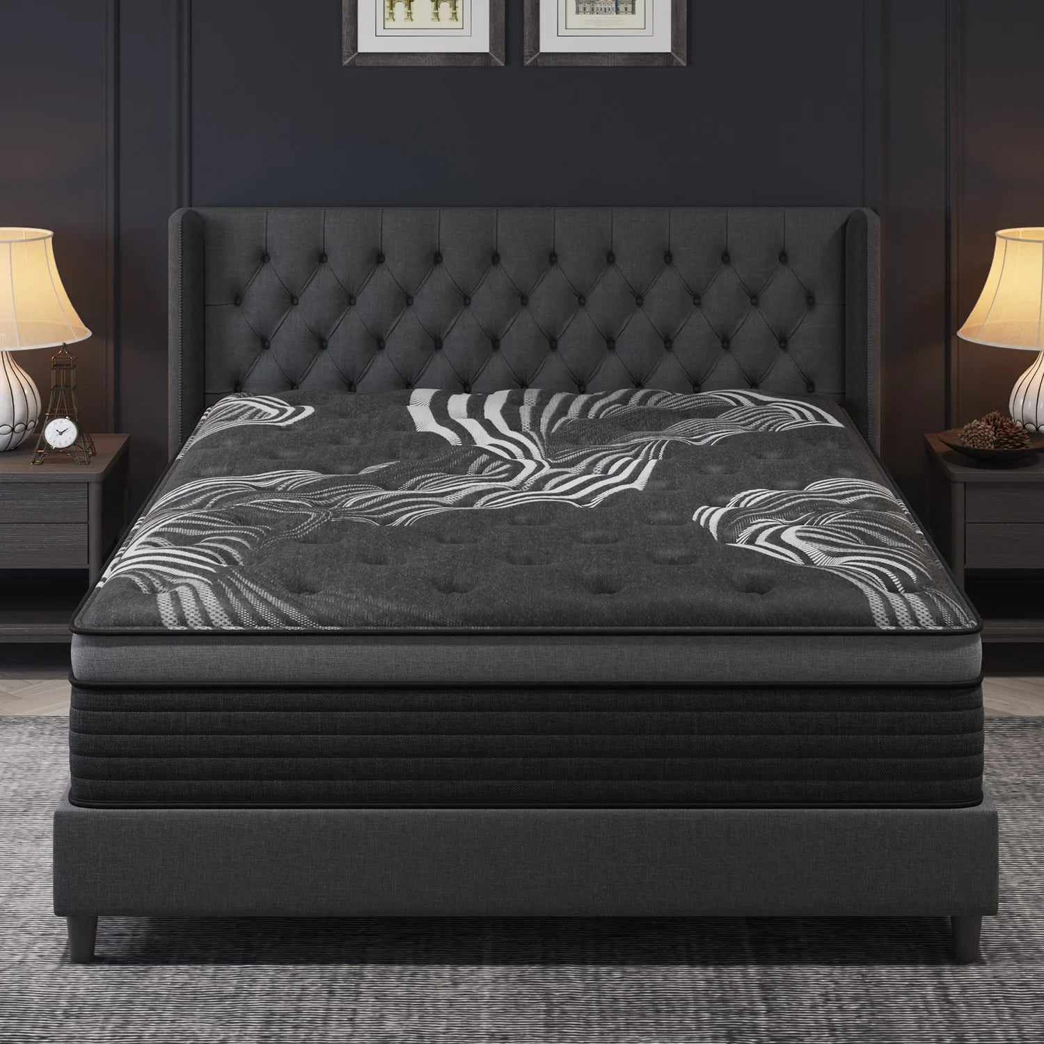 Viscountess Mattress Queen Double King Single Memory Foam Medium Firm 25cm