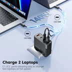 Toocki 140W GaN Charger Fast USB C Charger