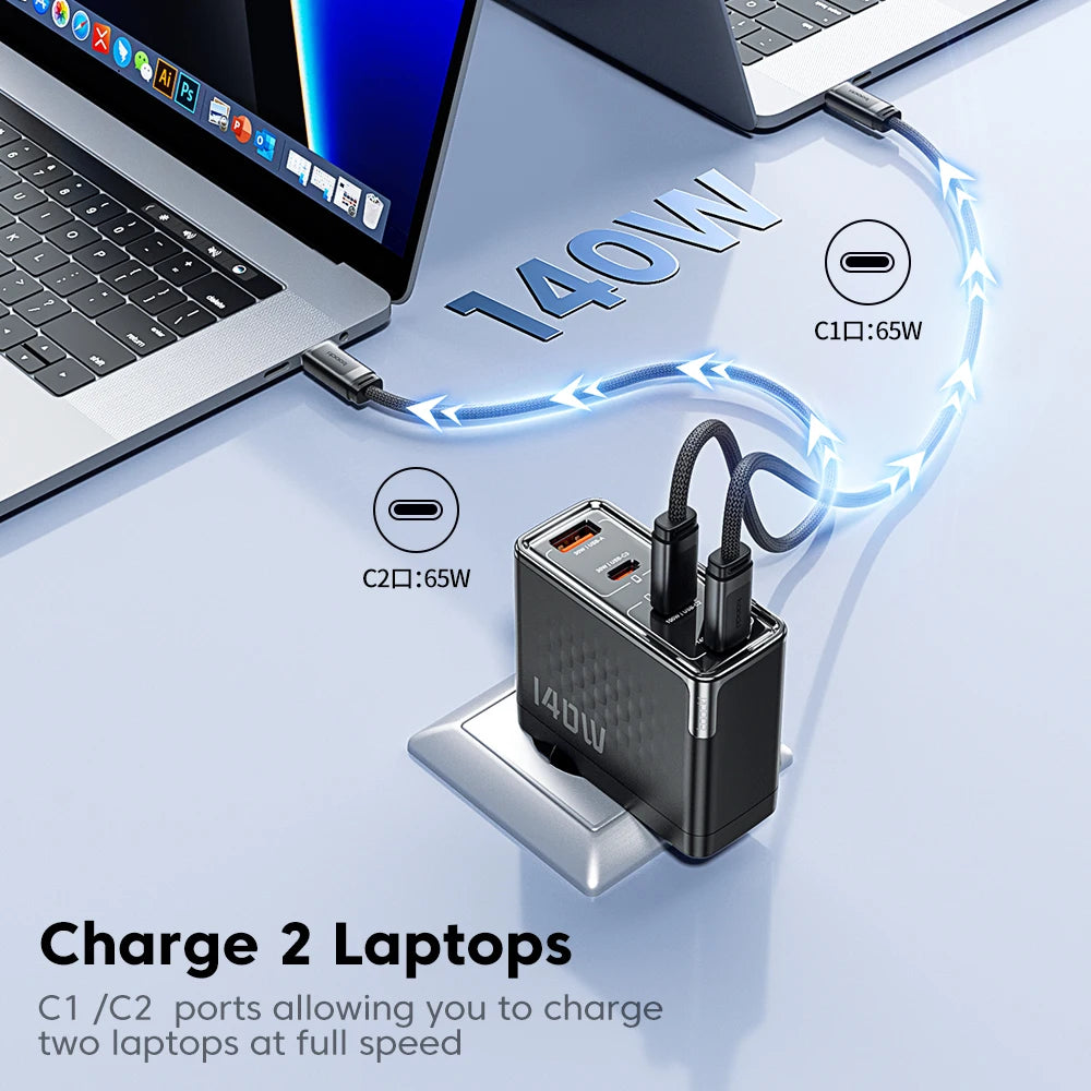 Toocki 140W GaN Charger Fast USB C Charger