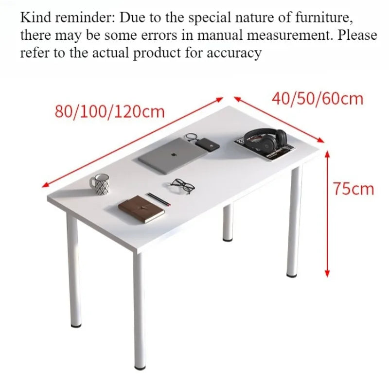 Computer desk Desktop e-sports table Bedroom desk Household desk Double writing table Rectangle table Workbench