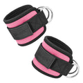 Adjustable Padded Ankle Wrist Cuffs Padded Straps D-Ring