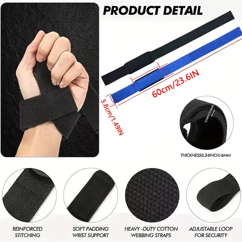Weightlifting Straps Lifting Wrist Straps Strength Training