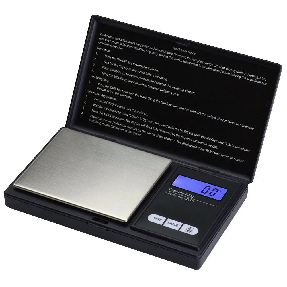 1kg/0.1g Gold Jewellery Weighing Scales Back-lit LCD Display Digital Scale High Precision Scale Auto Off for Jewelry Measurement