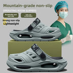 Men's Special Arch Support Hole Hole Shoes Summer Outdoor Wear Long Standing Not Tired Foot Anti-Slip Deodorant Slippers