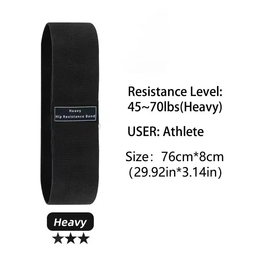 Fabric Resistance Hip Booty Bands