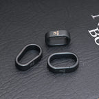 Titanium Alloy Quick Release Key Ring With Black PVD Coating-For Car Keys, EDC Accessories, Durable Compact Metal Connector Ring