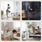 ROUNY Air Humidifier, 4L Large Capacity Ultrasonic Humidifier