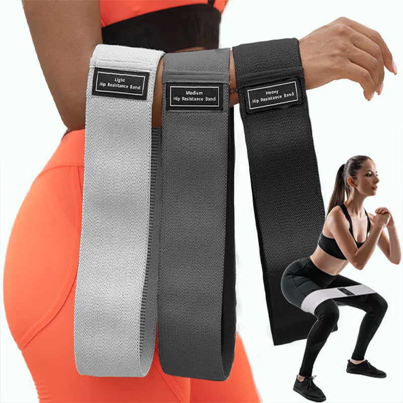Fabric Resistance Hip Booty Bands