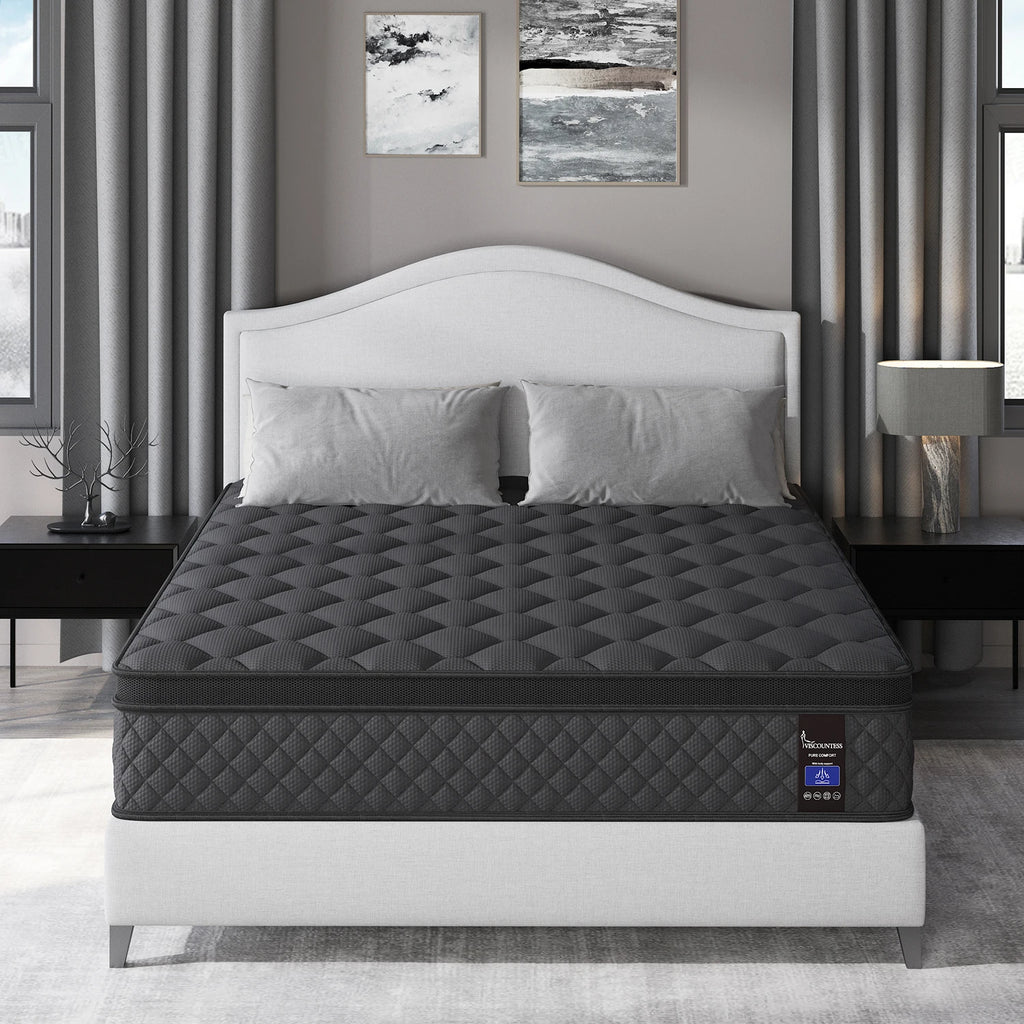 Bed Mattress Pocket Spring Gel Memory Foam Double Queen King Single 25cm