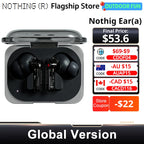 Global Version Nothing Ear (a) Bluetooth Earphone  45dB Active Noise Cancelling ANC Dynamic 42.5 hours listening Fashion Design