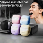 Silicone Jaw Trainer Masseter Ball Face Neck Exerciser
