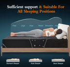 DOUBLE Size Mattress Bed Pocket Spring Foam Medium Firm W/ Cover
